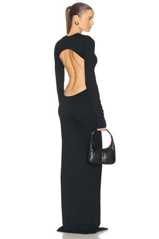 Eterne Stella Maxi Dress in Black | FWRD 