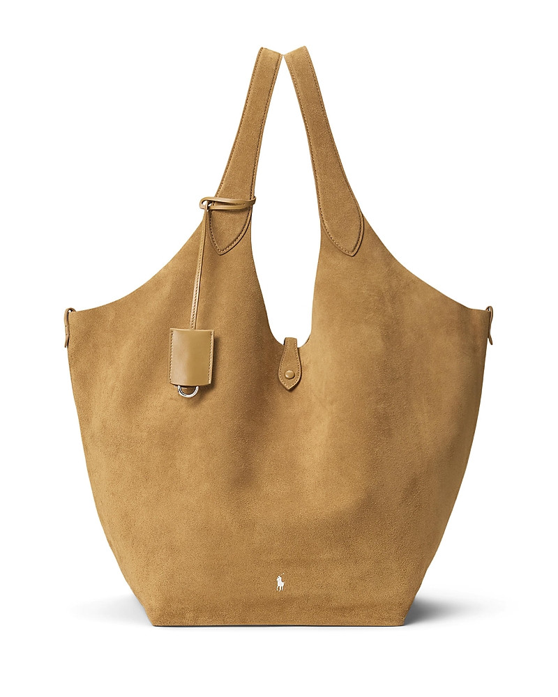 Polo Ralph Lauren Polo Play Suede Large Tote | Bloomingdale's (US)
