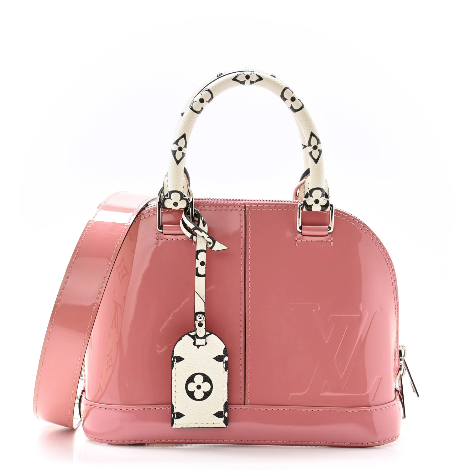 Patent Monogram Alma BB Rose Blush | FASHIONPHILE (US)