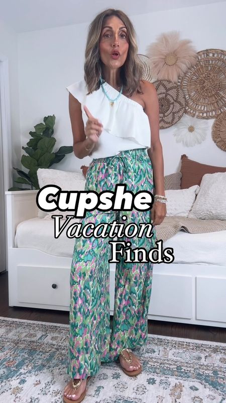 Cupshe summer outfits 
Swimwear 
Vacation looks 
Wearing small in all

#LTKFindsUnder100 #LTKTravel #LTKSwim