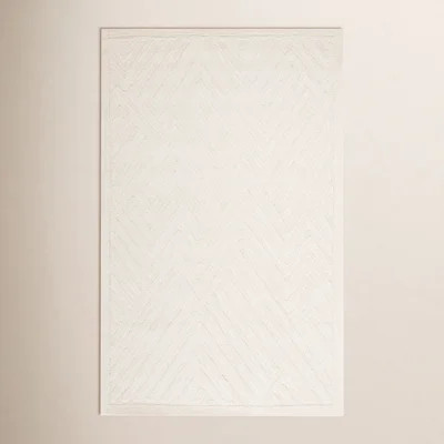 Ginna Hand-Tufted Wool Geometric Rug | Wayfair North America