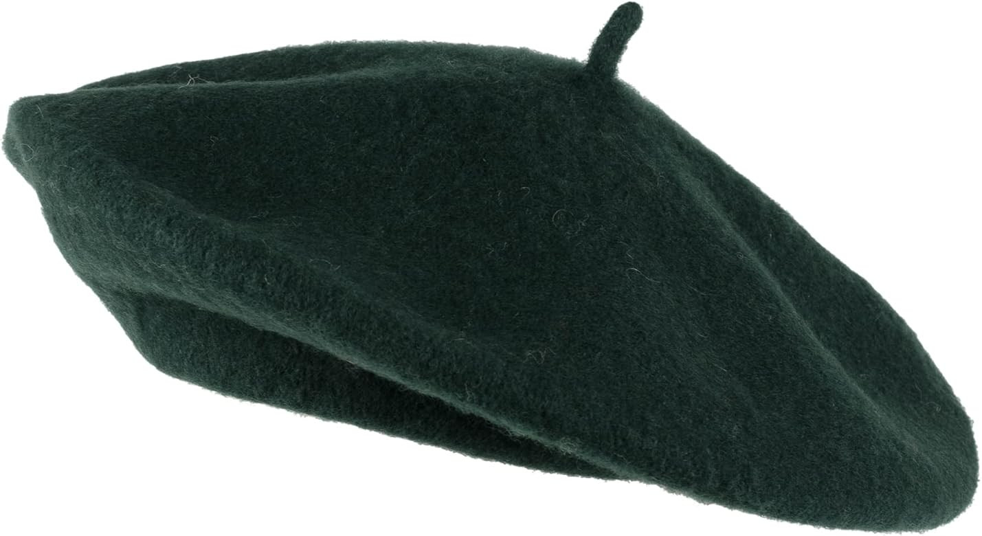 Hat To Socks Wool Blend French Beret for Men and Women in Plain Colours | Amazon (US)