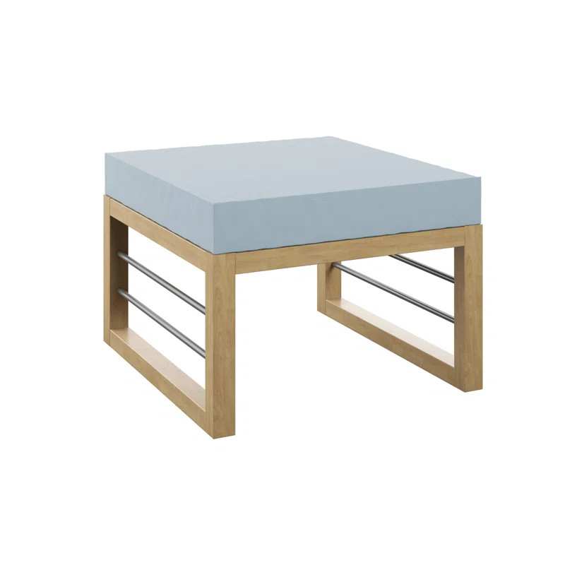 Ojeda Aluminum Outdoor Ottoman/Coffee Table | Wayfair North America