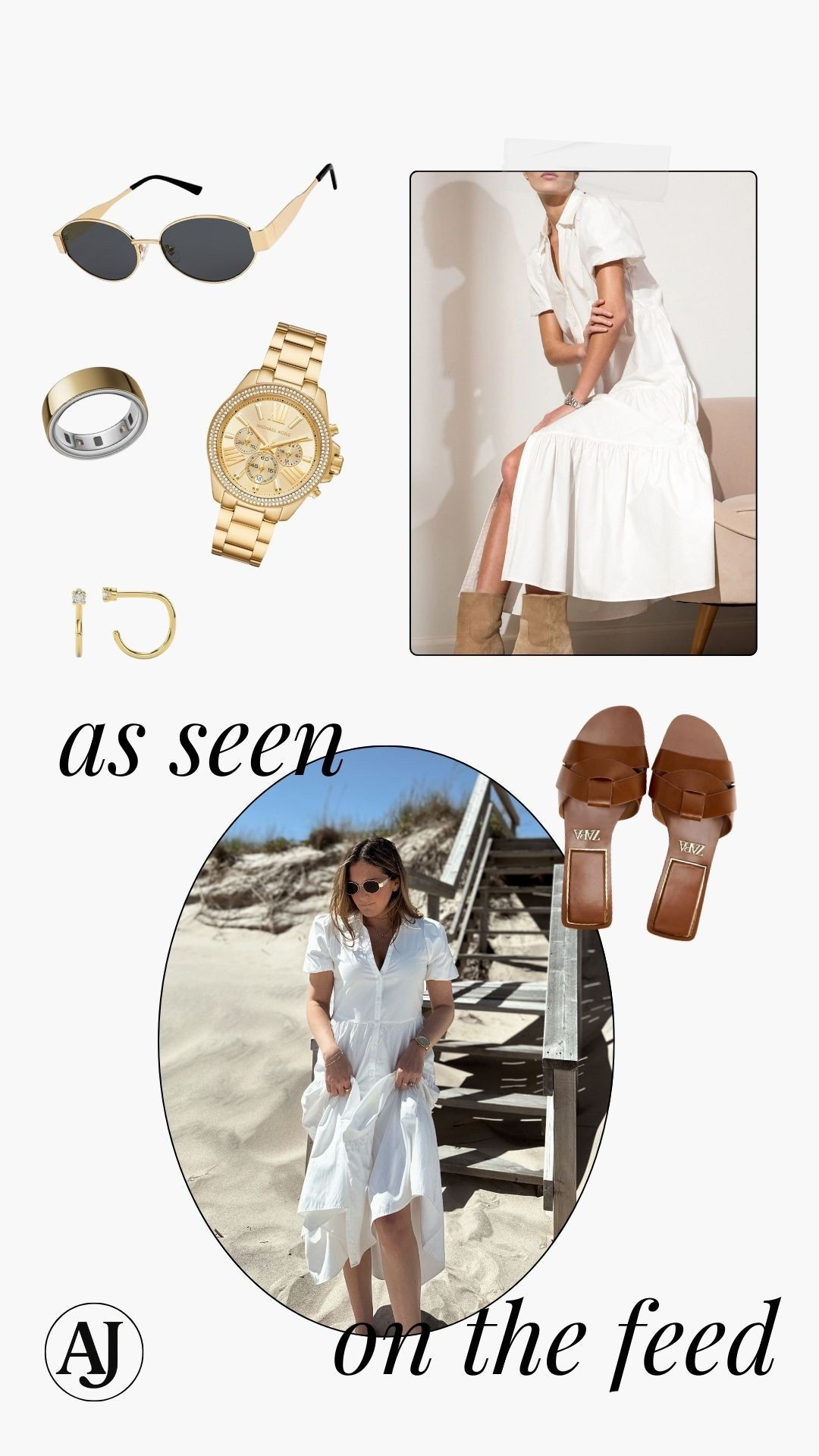 As seen on the feed // size S in Brochu Walker dress, size 6.5 in Zara sandals

#LTKSeasonal #LTKStyleTip