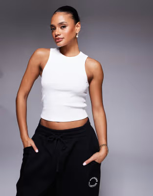 Weekend Collective ribbed tank top in white - part of a set | ASOS | ASOS (Global)