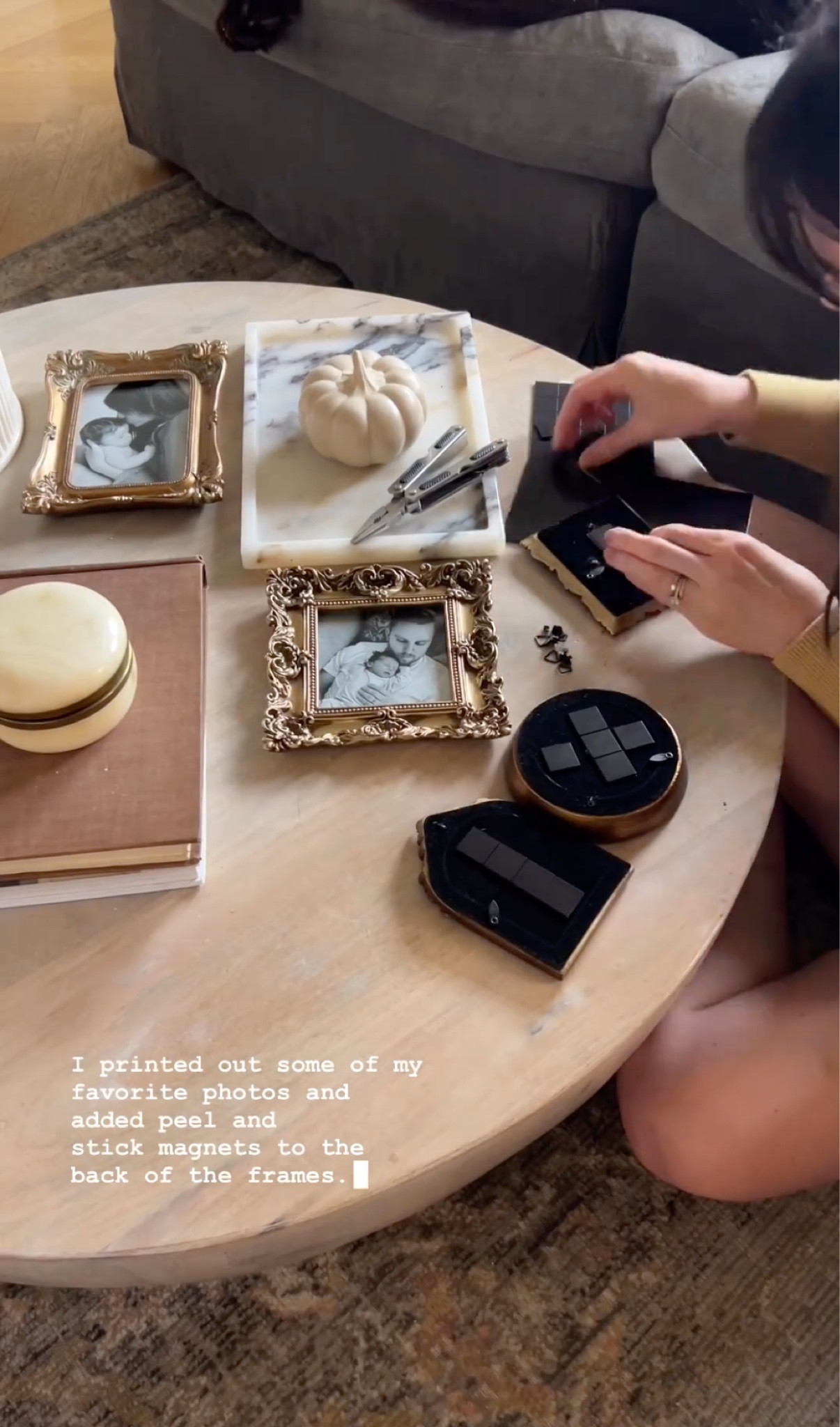 Still a favorite addition to the kitchen are they vintage inspired frames that I diyed into magnets for the fridge. They make the room feel ten times more special 🤍 such a special Christmas gift to family too

#LTKfamily #LTKhome #LTKGiftGuide