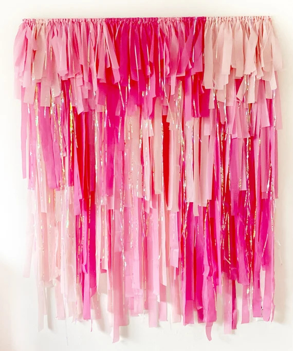 Valentines/pink Backdrop/flamingo Party Backdrop /its a Girls - Etsy | Etsy (US)