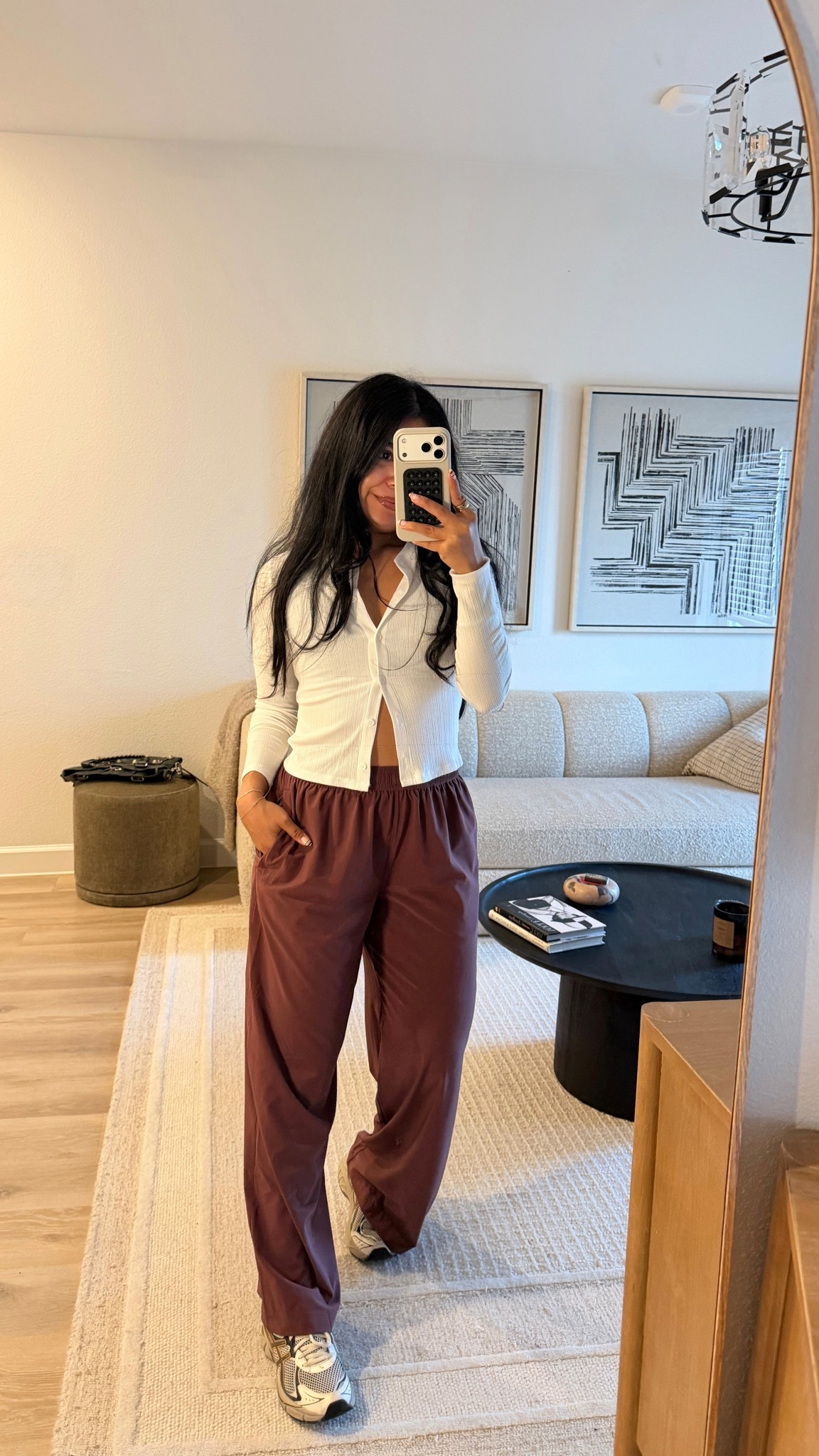 Wearing this morning! Size small both!