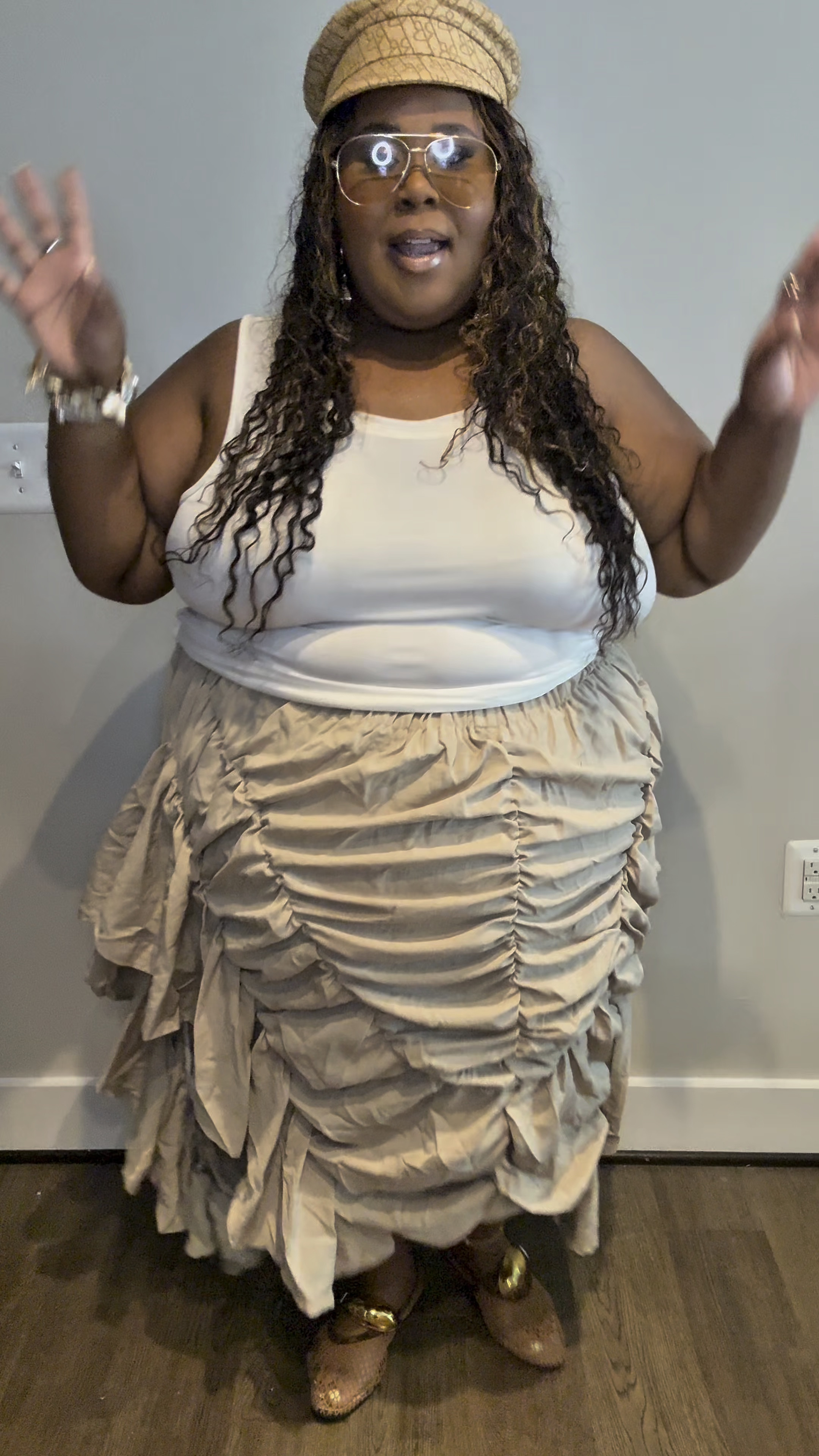 Slayteenth Day 3 is giving sporty, chic, and cool! The summer heat is intense in the DMV and I wanted a breathable look for today! Now after this weekend I won’t be doing a marathon like this till homecoming lol! 

#LTKShoeCrush #LTKSummerEdit #LTKPlusSize