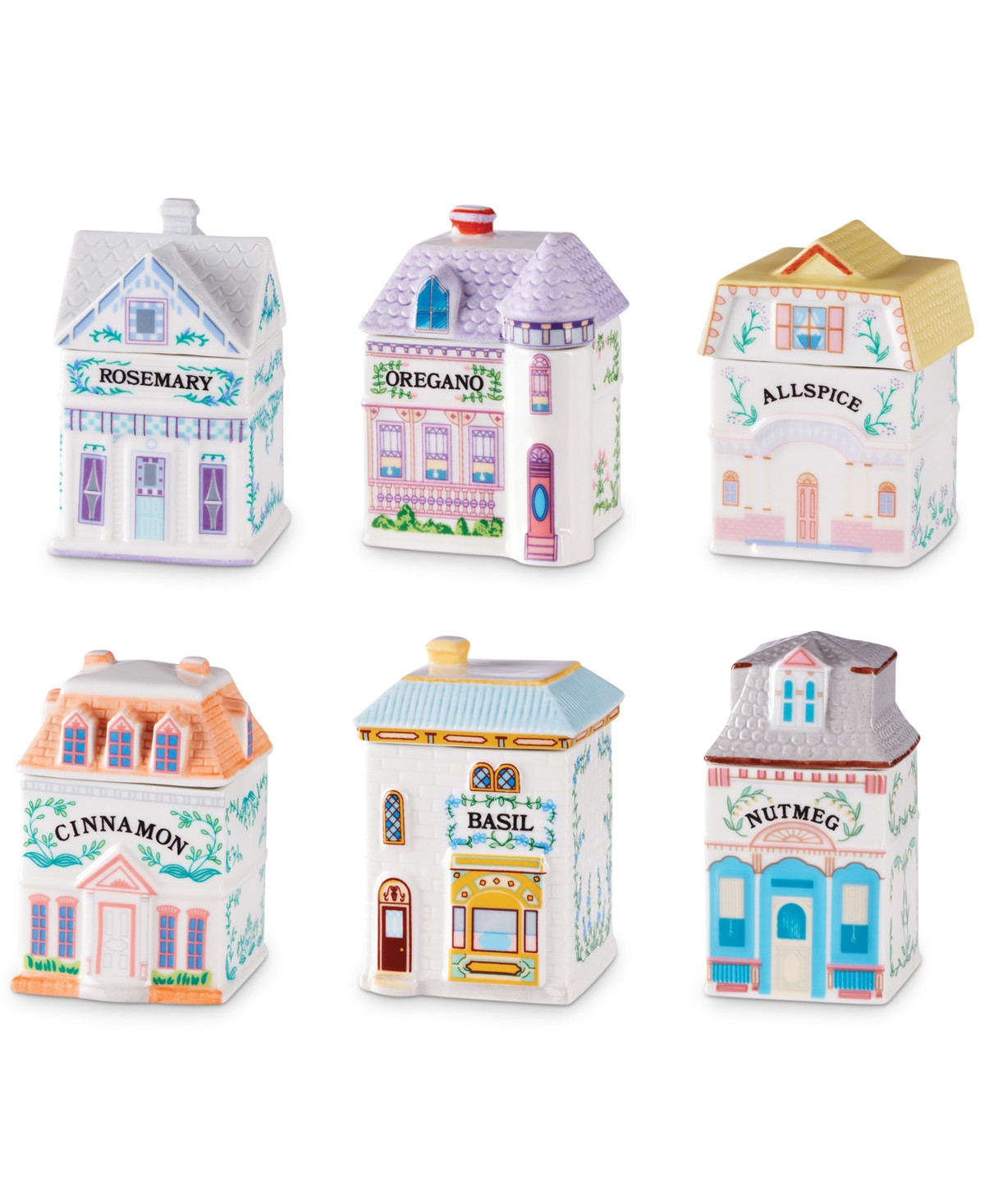 Lenox Spice Village 6 Pc. Spice Jar Garden Set | Macy's