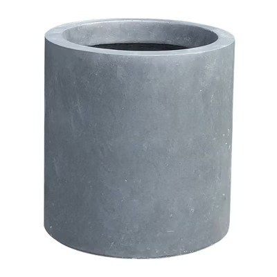 Concrete/Fiberglass Elegant Indoor/Outdoor Planter Charcoal Gray - Rosemead Home & Garden, Inc. | Target