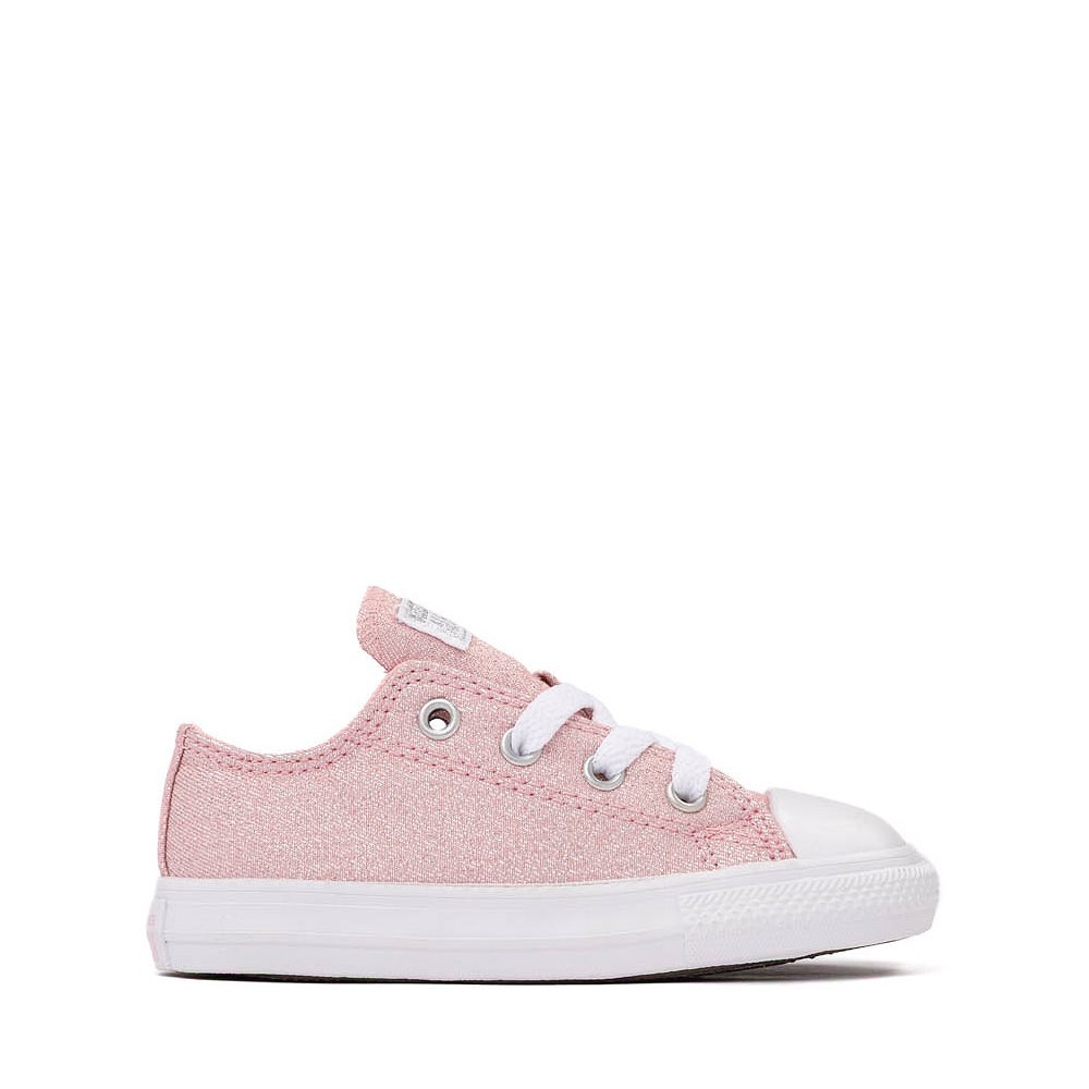 Converse Chuck Taylor All Star Low-Top Sneaker - Baby / Toddler - Pink Sparkle | Journeys