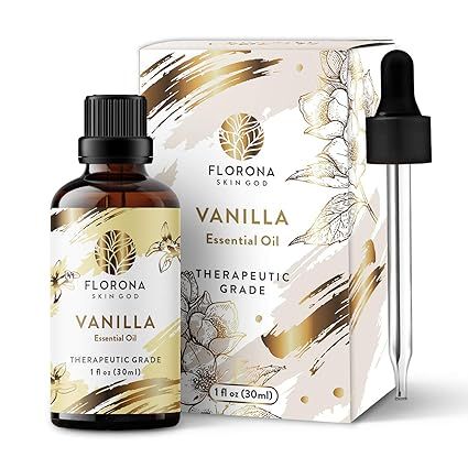 Florona Vanilla Premium Quality Essential Oil - 1 fl oz, Therapeutic Grade for Hair, Skin, Diffus... | Amazon (US)