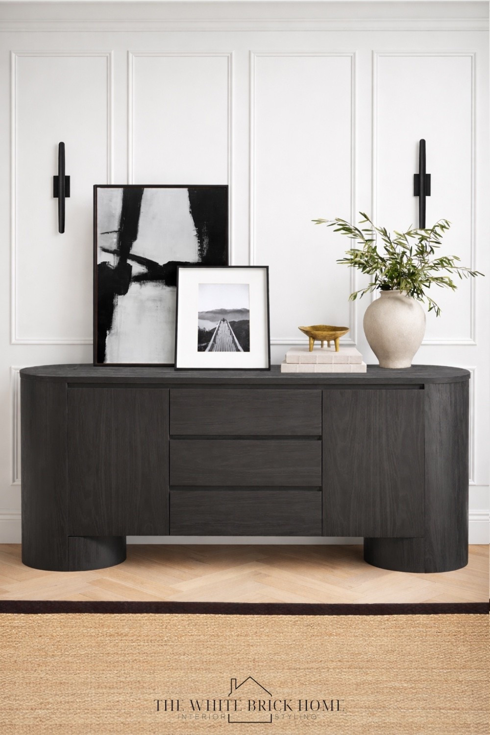 This wayfair console table comes in two different sizes and ships for free - it also has a white oak option that is also beautiful! 
🖤🖤
Entryway, entryway table, modern wall art, modern home decor, modern black and white decor, sconce, wall sconce, faux greenery, home decor, home design, foyer, foyer design, foyer ideas, foyer table, media console, console table, console table styling, home design ideas, home decor ideas, abstract wall art design, wayfair furniture, wayfair, wayfair home decor, media Console table wayfair, crate and barrel, minted, wayfair, McGee and co 


#LTKSaleAlert #LTKSeasonal #LTKHome