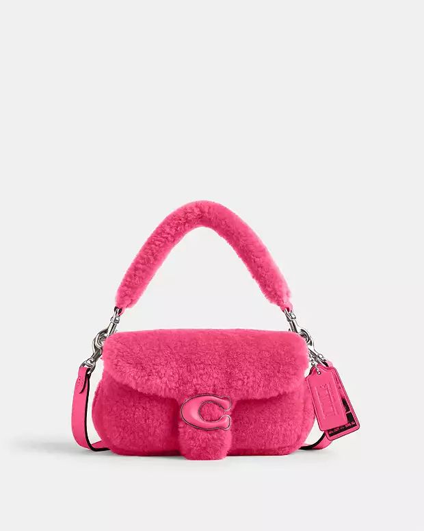 The Lil Nas X Drop Tabby Shoulder Bag 18 In Shearling | Coach (US)