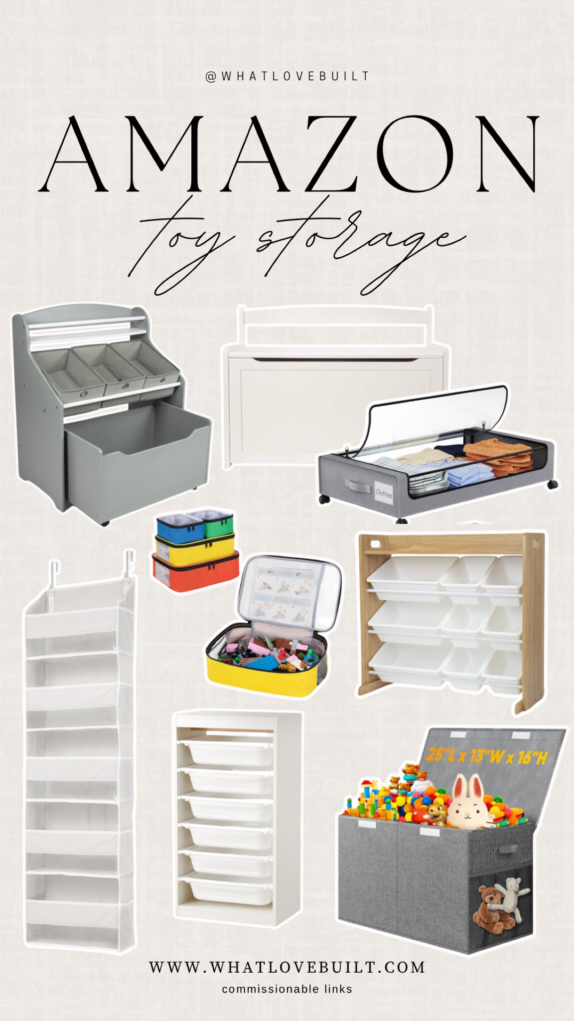 Amazon Toy Storage for after Christmas Organization! 

#storage #organization #toys #playroom #toyroom #toystorage #kids #home #family #bedroom

#LTKFindsUnder50 #LTKKids #LTKHome