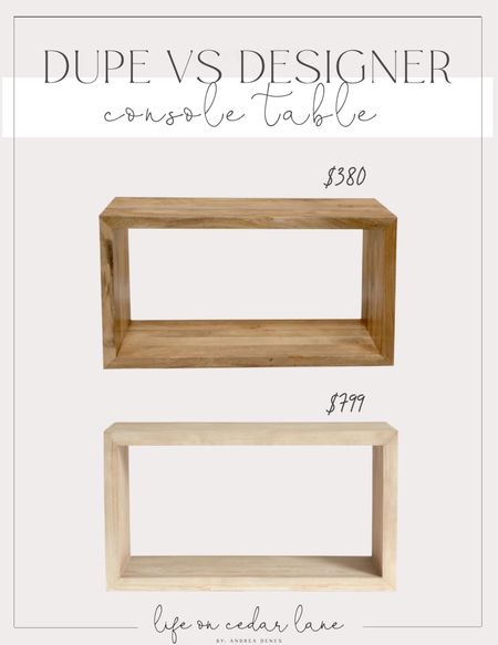 Save or splurge on this gorgeous console table!! You can snag this Pottery Barn dupe at Walmart for only $380!

#dupe #save #splurge #console 

#LTKhome #LTKsalealert