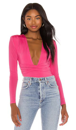 Anya Bodysuit in Hot Pink | Revolve Clothing (Global)
