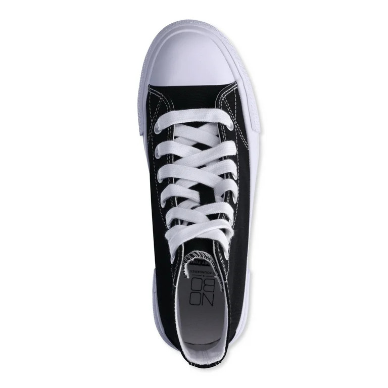 No Boundaries Women's Casual Platform High-Top Sneakers | Walmart (US)