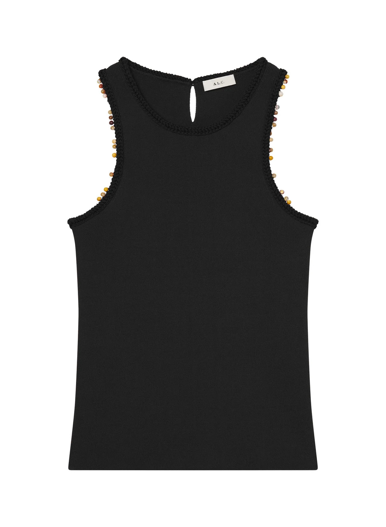 Nelly Beaded Knit Tank | A.L.C