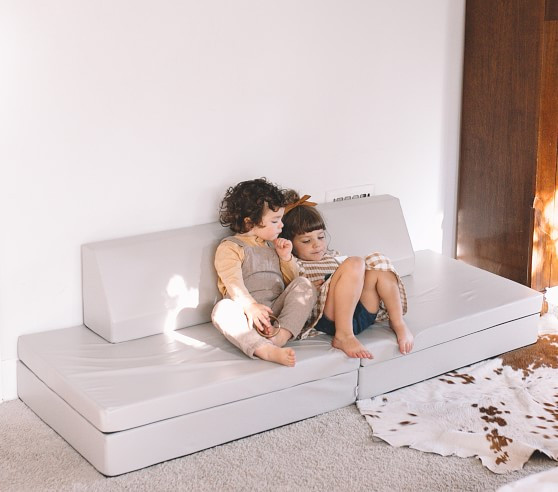 Foamnasium Blocksy Kids Couch | Pottery Barn Kids