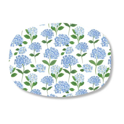 Blue Hydrangea Platter | Cailini Coastal