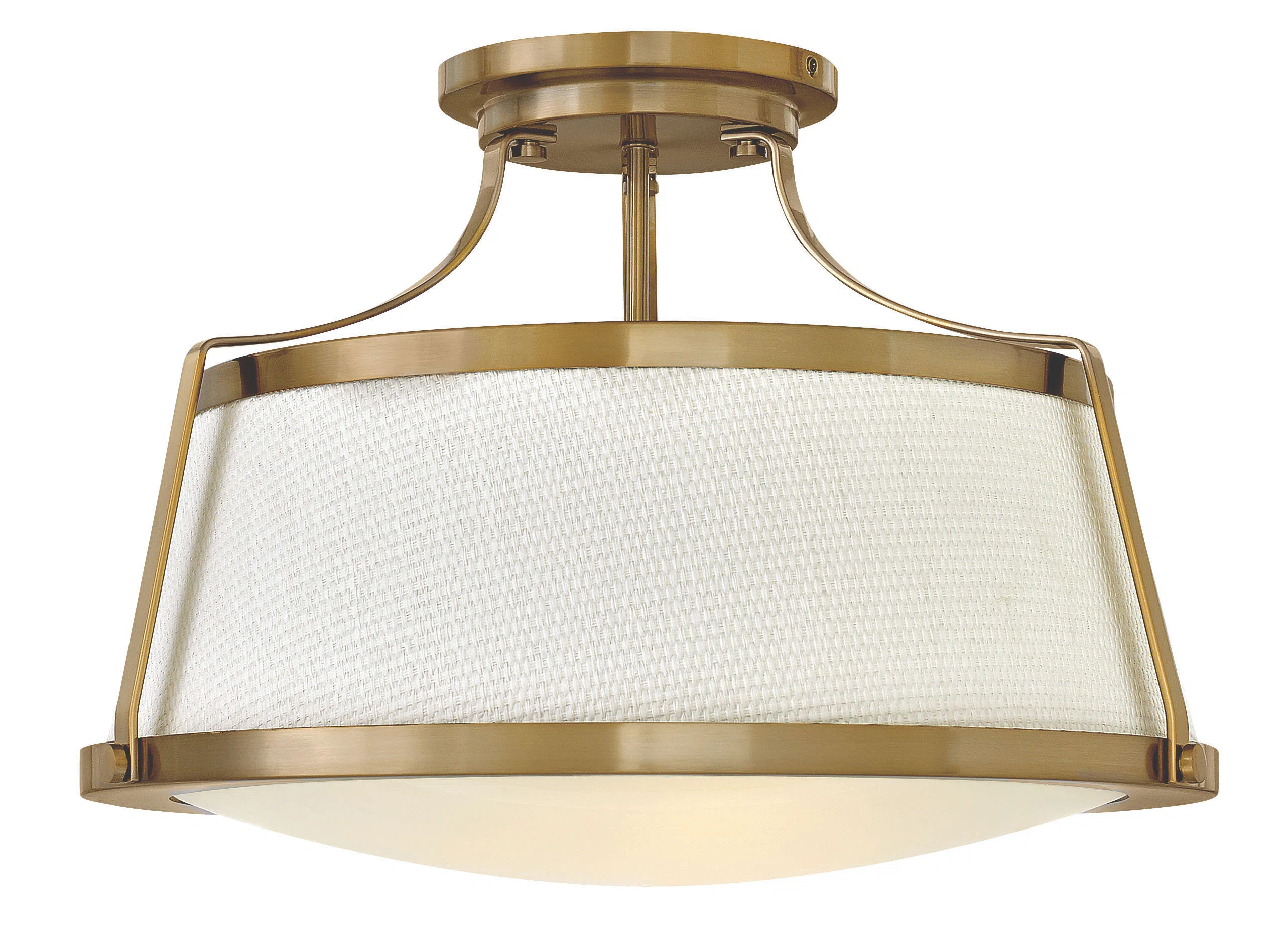 Hinkley Charlotte 3 - Light 20" Semi Flush Mount & Reviews | Wayfair | Wayfair North America