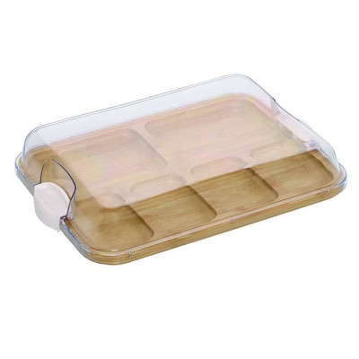 Farberware 11"x14" Build a Board with Compartments and Tan Handle | Target