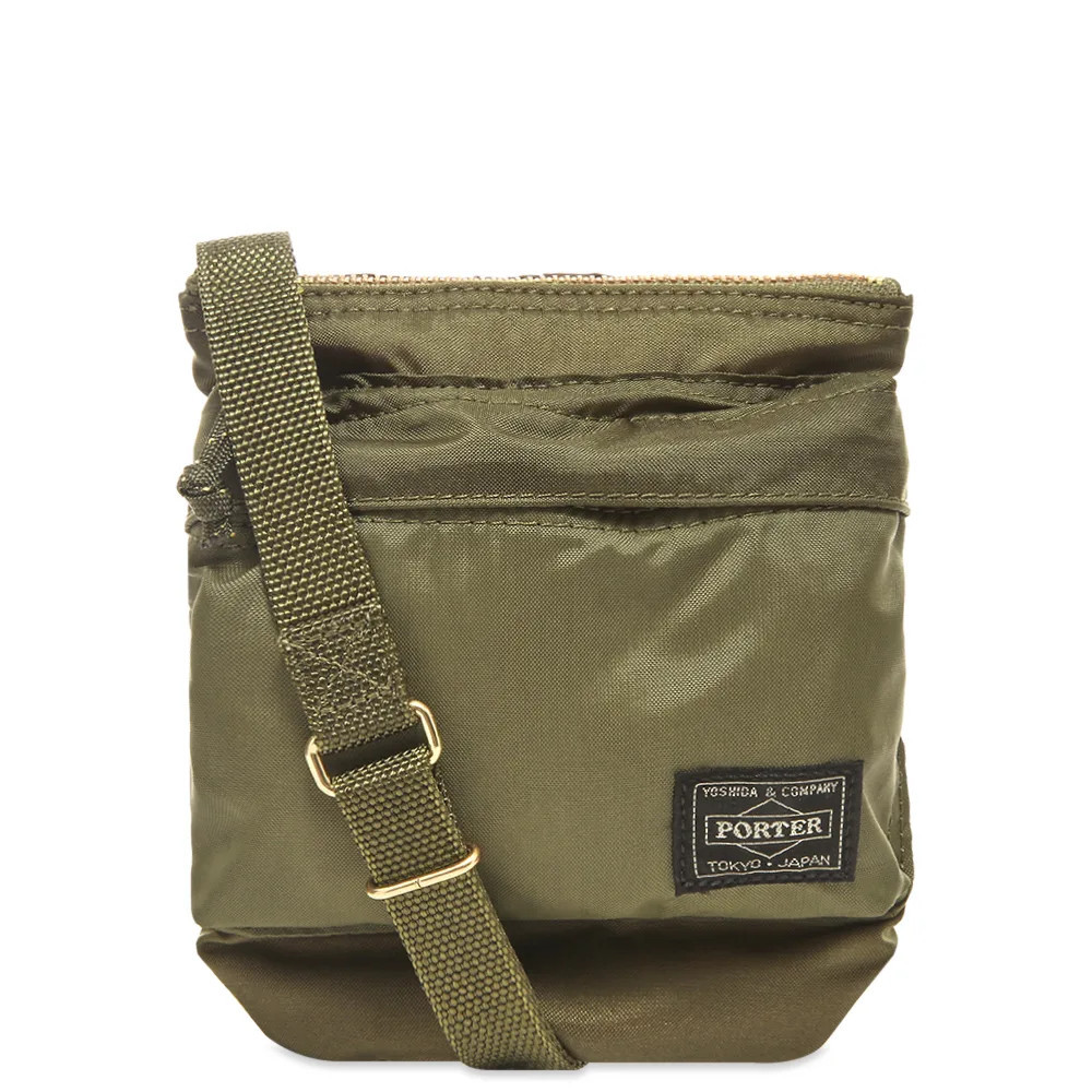 Porter-Yoshida & Co. Force Shoulder Pouch Olive | END. Clothing