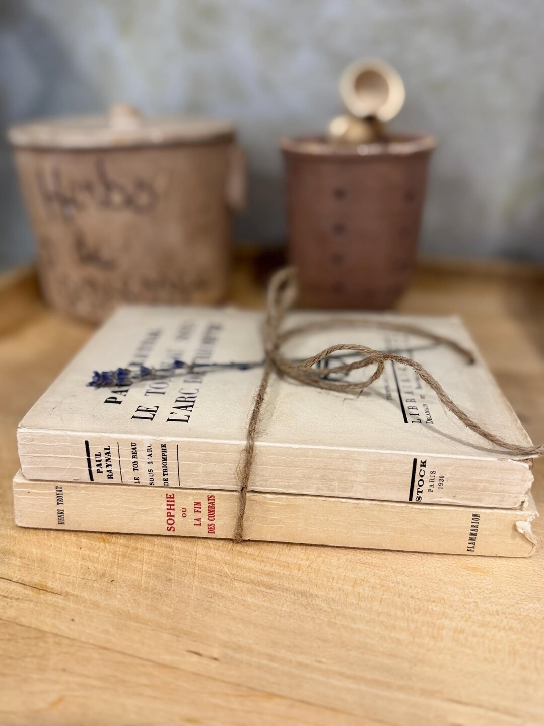 Vintage French books Vintage books French books Antique books European vintage books | Etsy (US)