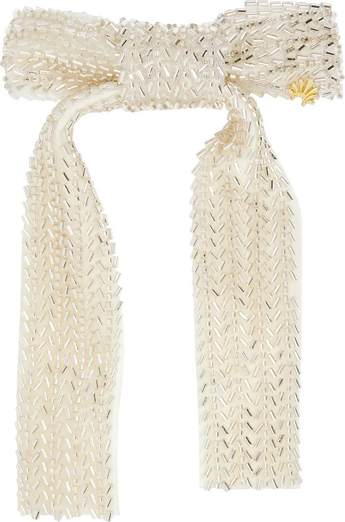 Lele Sadoughi Margot Beaded Bow Barrette | Nordstrom | Nordstrom