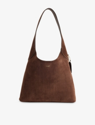 Brooklyn 28 Suede Shoulder Bag | Selfridges