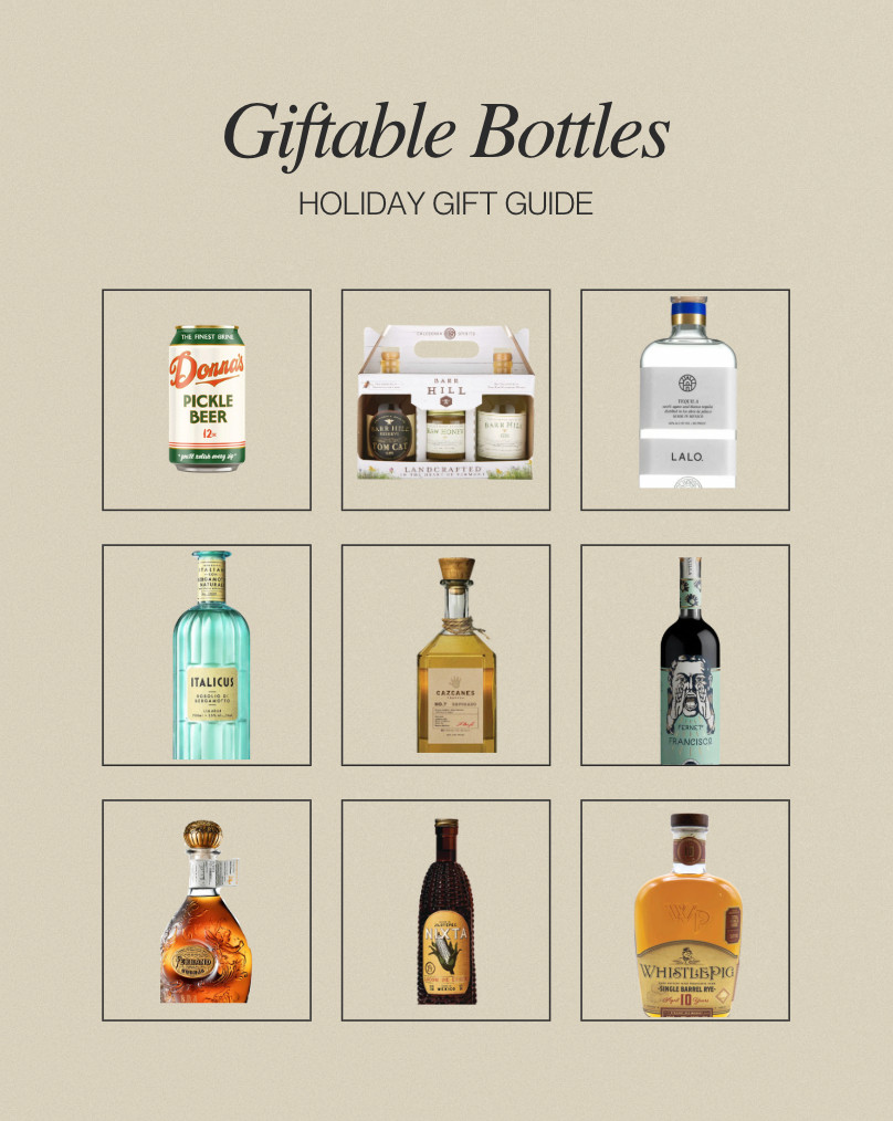 GIFT GUIDE: Giftable Bottles 2025 

 #LTKGiftGuide #LTKSeasonal