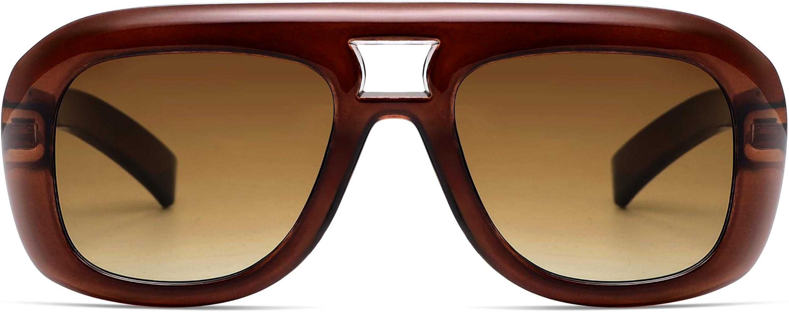 SOJOS Retro Oversized Aviator Sunglasses for Women Men,Trendy Vintage Square Aviators 90s Sun Gla... | Amazon (US)