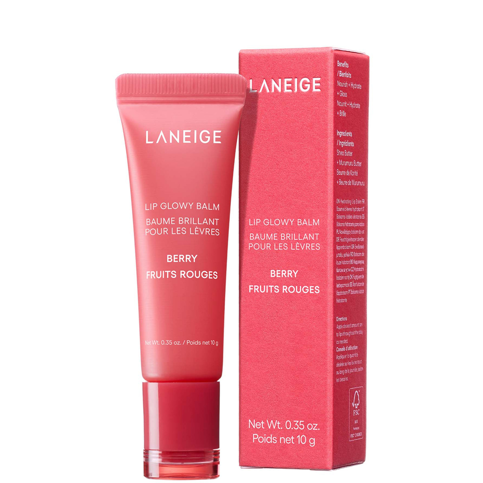 LANEIGE Lip Glowy Balm - Berry 10g | LOOKFANTASTIC | Look Fantastic (UK)