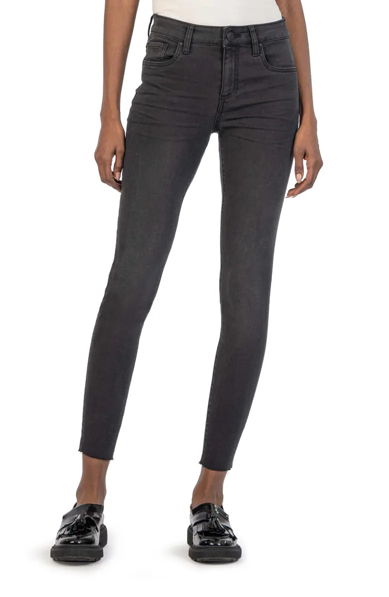 Donna Raw Hem Ankle Skinny Jeans | Nordstrom