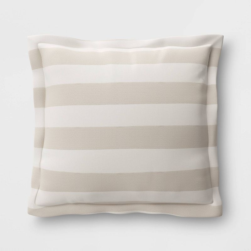 Cabana Stripe Outdoor Deep Seat Pillow Back Cushion DuraSeason Fabric™ - Threshold™ | Target