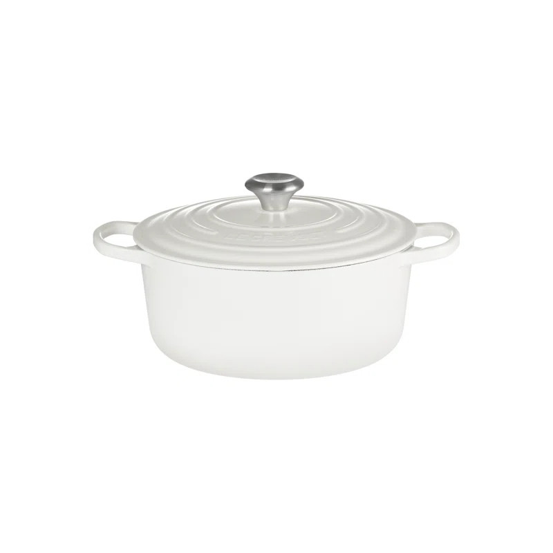 Le Creuset Signature Enameled Cast Iron Round Dutch Oven with Lid | Wayfair North America