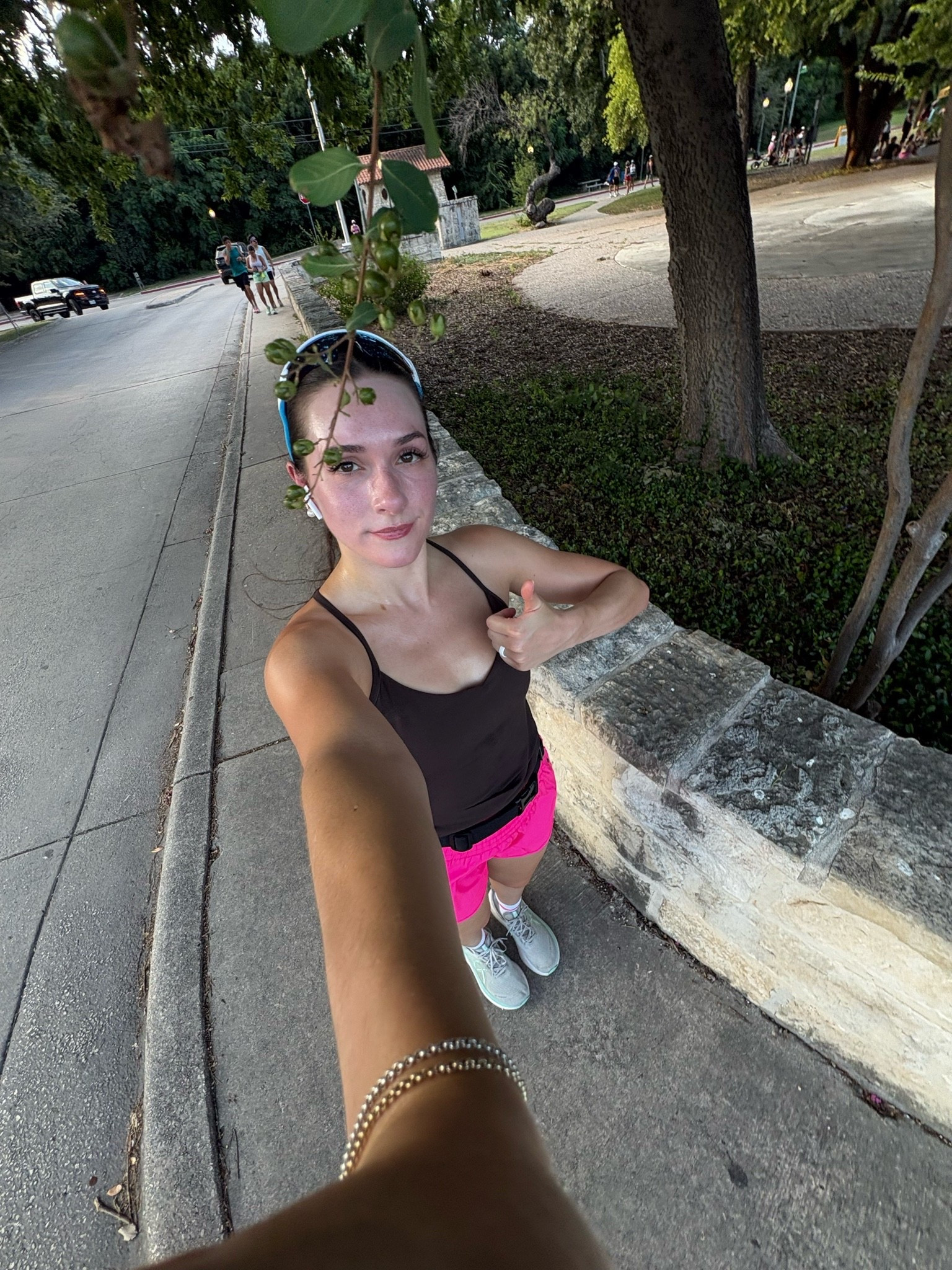 Summer running outfit ☀️

#LTKdayinmylife #LTKfitnessgoals #LTKSeasonal