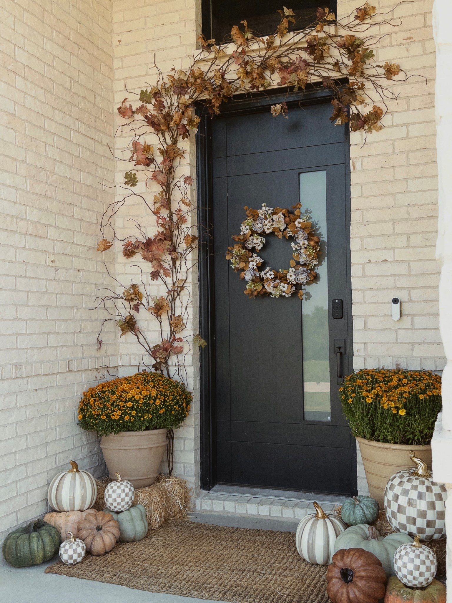Fall front porch makeover!! 

#LTKHome #LTKFindsUnder100 #LTKFindsUnder50