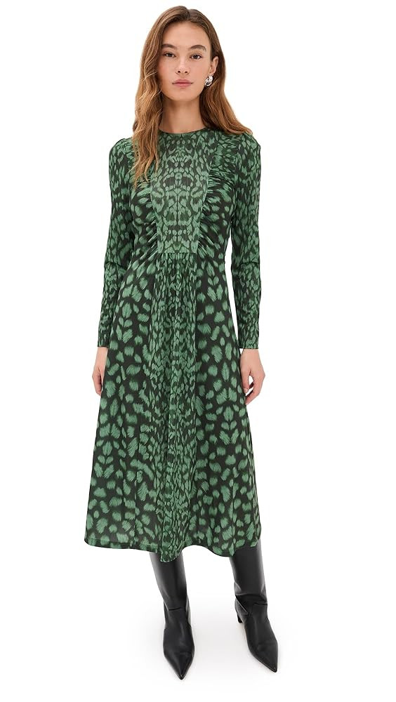 Sea Women's Claude Long Sleeve Midi Dress | Amazon (US)