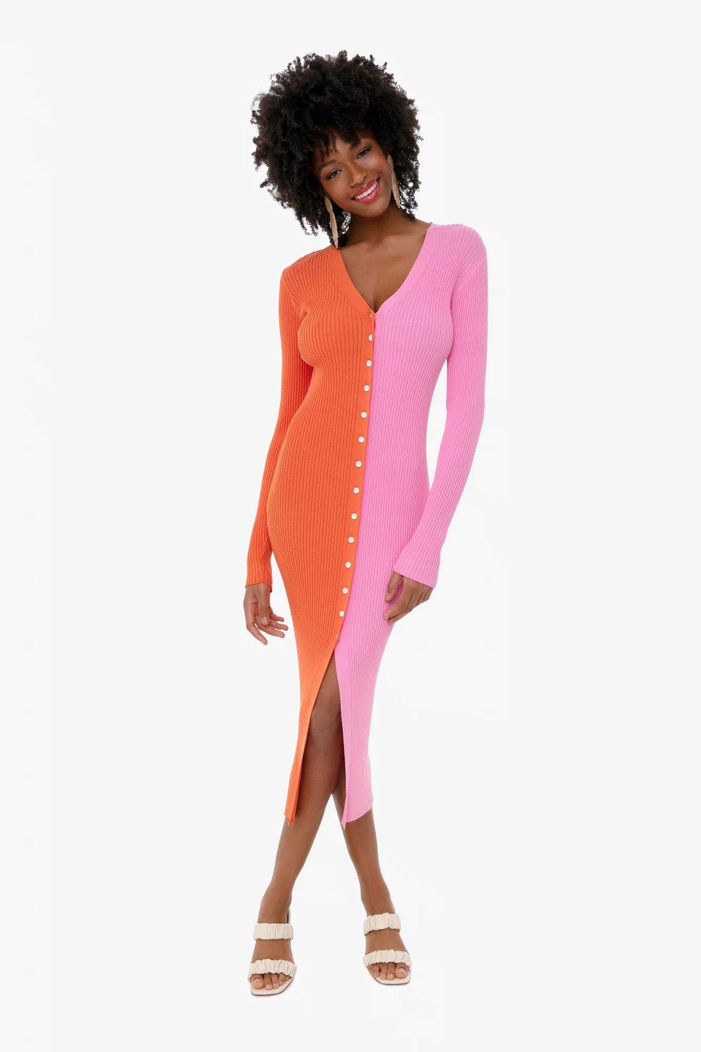 Nectarine and Pink Shoko Sweater | Tuckernuck (US)