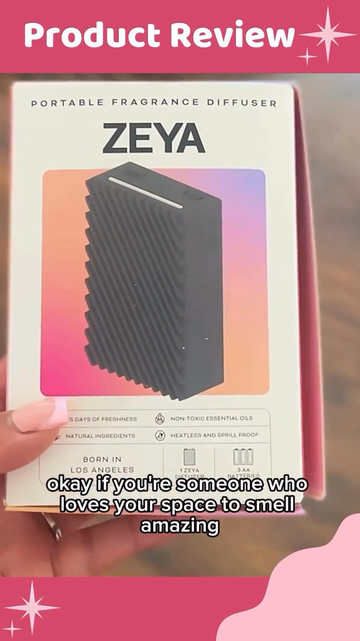 I don’t play about the vibe of my space and this little diffuser from @zeyafragrance is my new favorite thing on my Target Storefront 🛒✨

The ZEYA Portable Fragrance Diffuser is sleek, cordless, and heatless, which means I can place it anywhere in my home without thinking twice (no outlets, no spills, no mess).

🕯️ Comes with a pre loaded fragrance card, 3 AA batteries, and a mount
🌿 Pet-safe + non toxic essential oils
🔄 Adjustable scent levels
🕰️ Refills last up to 45 days (batteries up to 4 months!)
✨ Perfect for up to 300 sq ft of soft, not too much fragrance

It’s giving effortless luxury and everyday calm which is very much the season I’m in.

Find it now on my Target Storefront and thank me later 💨💗 Link in bio or story

portable fragrance diffuser
calming home vibes
diffuser for kitchen + bathroom
self care home accessories
clean and safe home scent
Zeya Fragrance