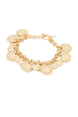 8 Other Reasons Coined Charm Bracelet in Gold from Revolve.com | Revolve Clothing (Global)