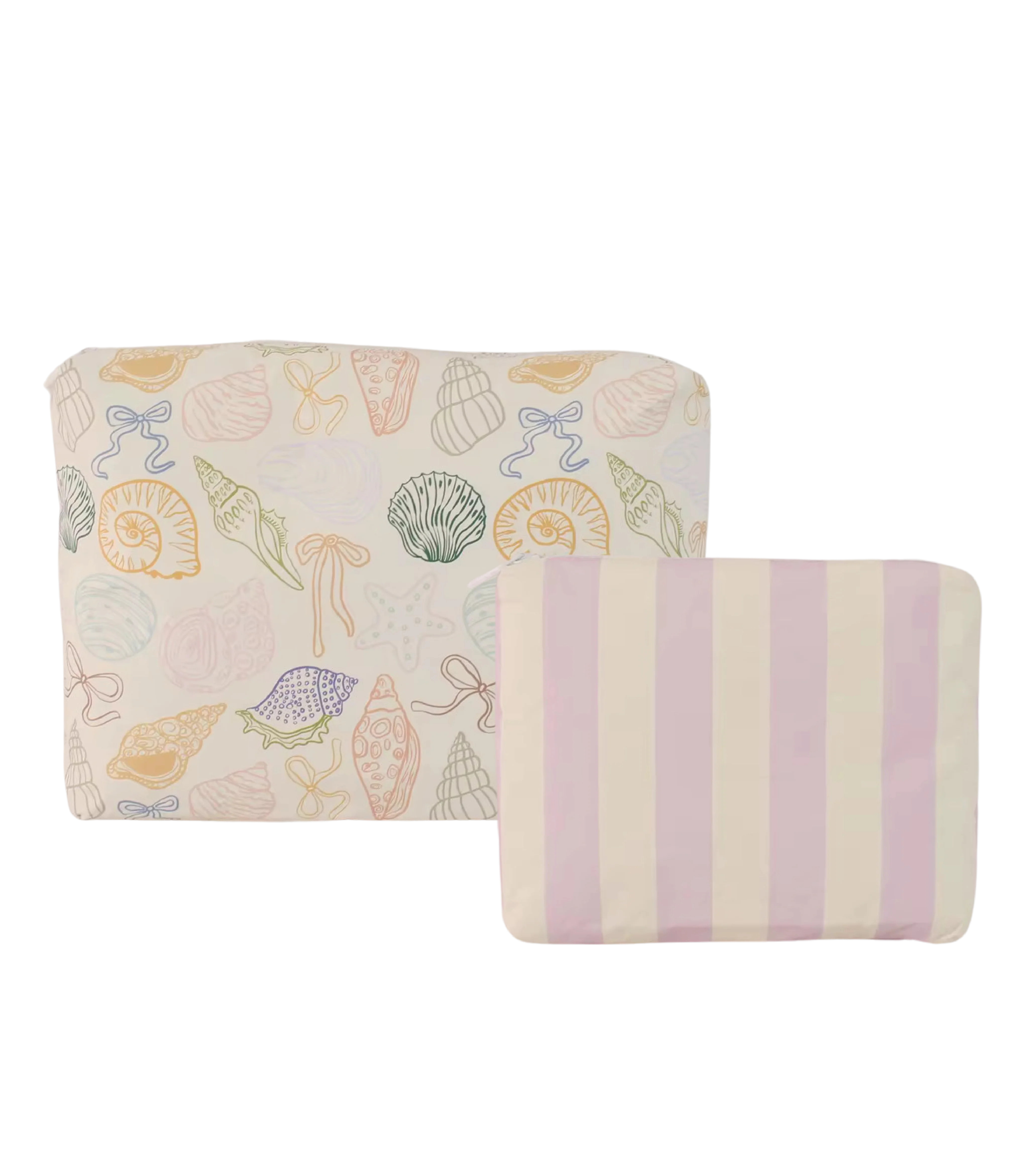 Shell & Stripe Sunnlie Pouch | Sunnlie