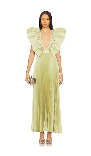 L'IDEE Ventoux Gown in Olive. - size 8/S (also in 10/M, 6/XS) | Revolve Clothing (Global)