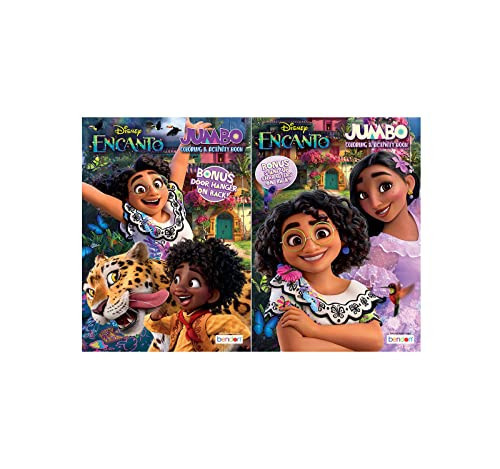 Bendon Encanto Jumbo Coloring and Activity Book, 80 Page (Set of 2 Books) | Amazon (US)