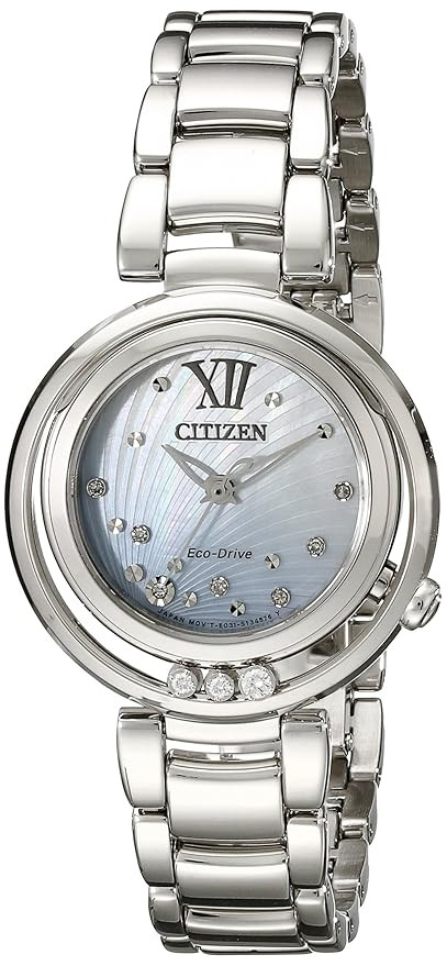 Citizen Women's Eco-Drive Stainless Steel Diamond Sunrise Watch | Amazon (CA)