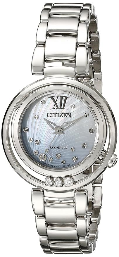 Citizen Women's Eco-Drive Stainless Steel Diamond Sunrise Watch | Amazon (CA)