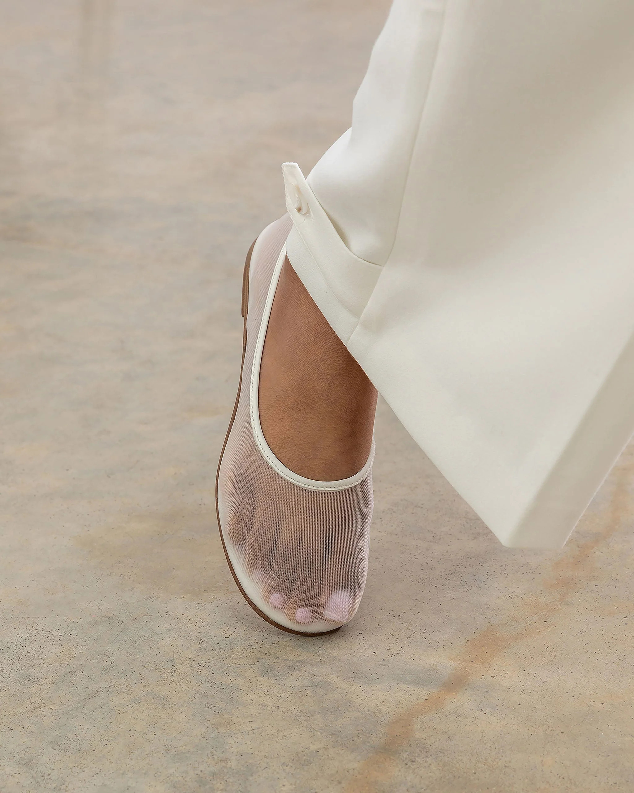 Balla Mesh, White | Dear Frances